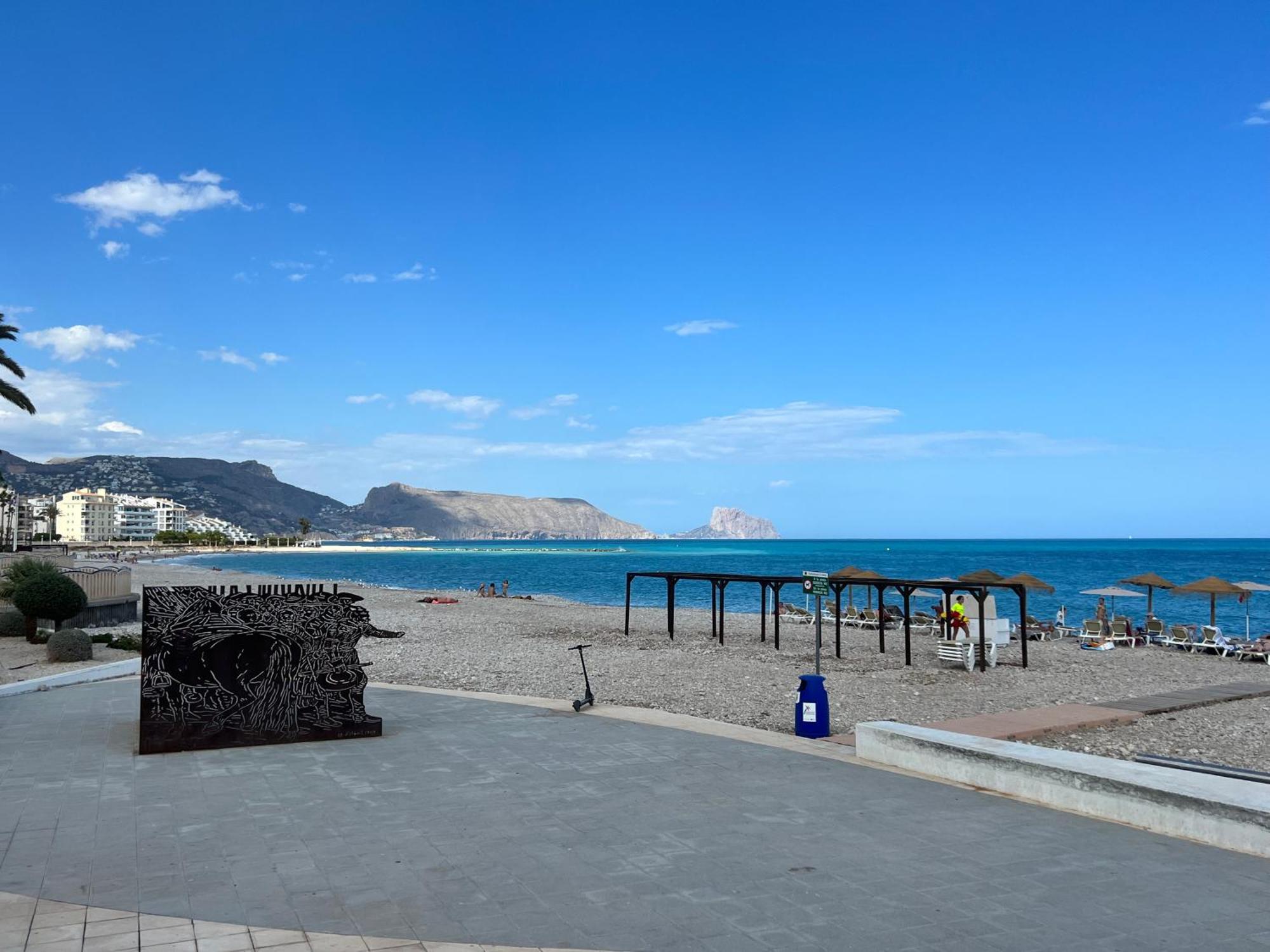 Atico-Duplex Con Vistas Al Mar Y Casco Antiguo En Altea Apartment Bagian luar foto